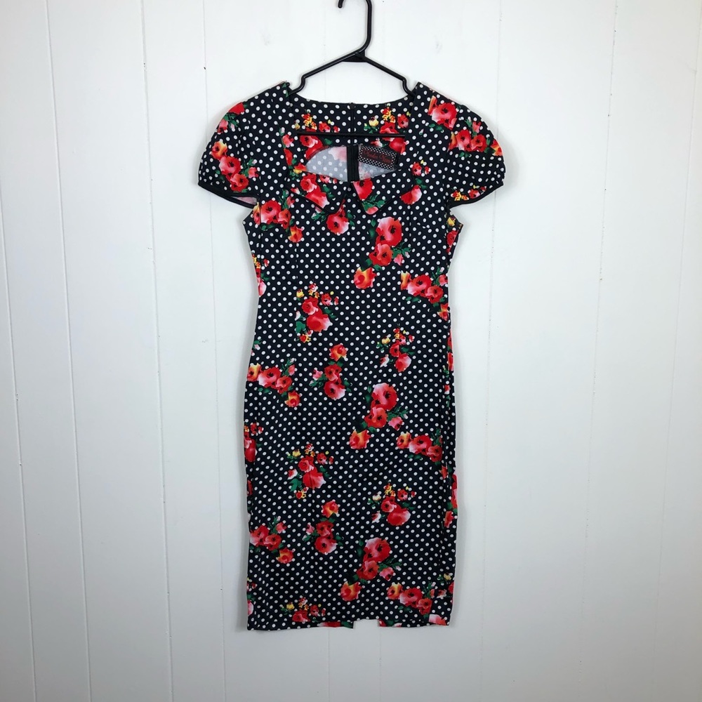 Voodoo Vixen 1950s Style Dress Sz M